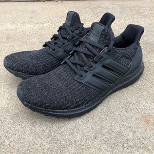 adidas ultra boost triple black 10.5